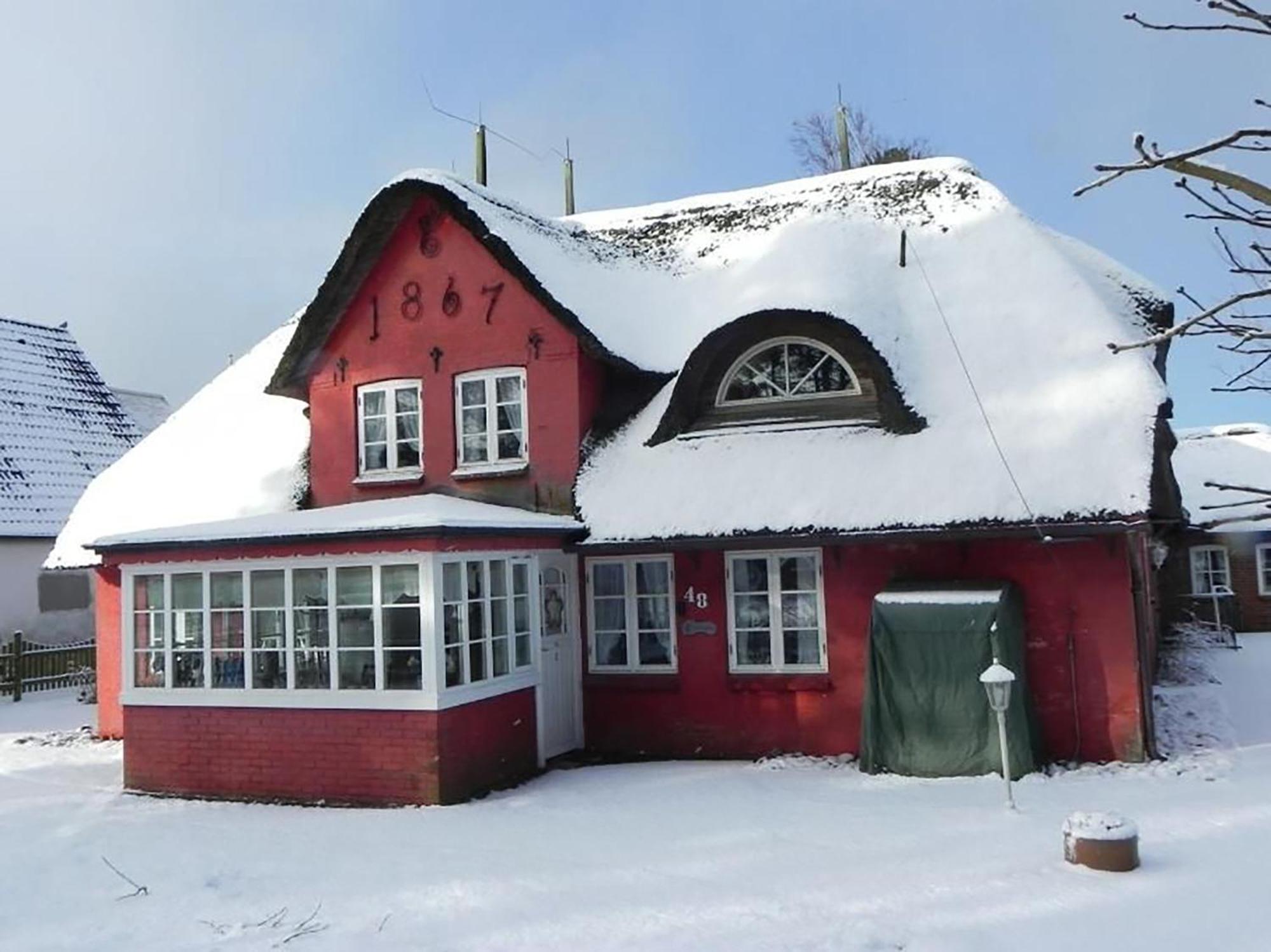 Hues Sanskiin Ferienwohnung *Brombelbei* Suddorf Bagian luar foto