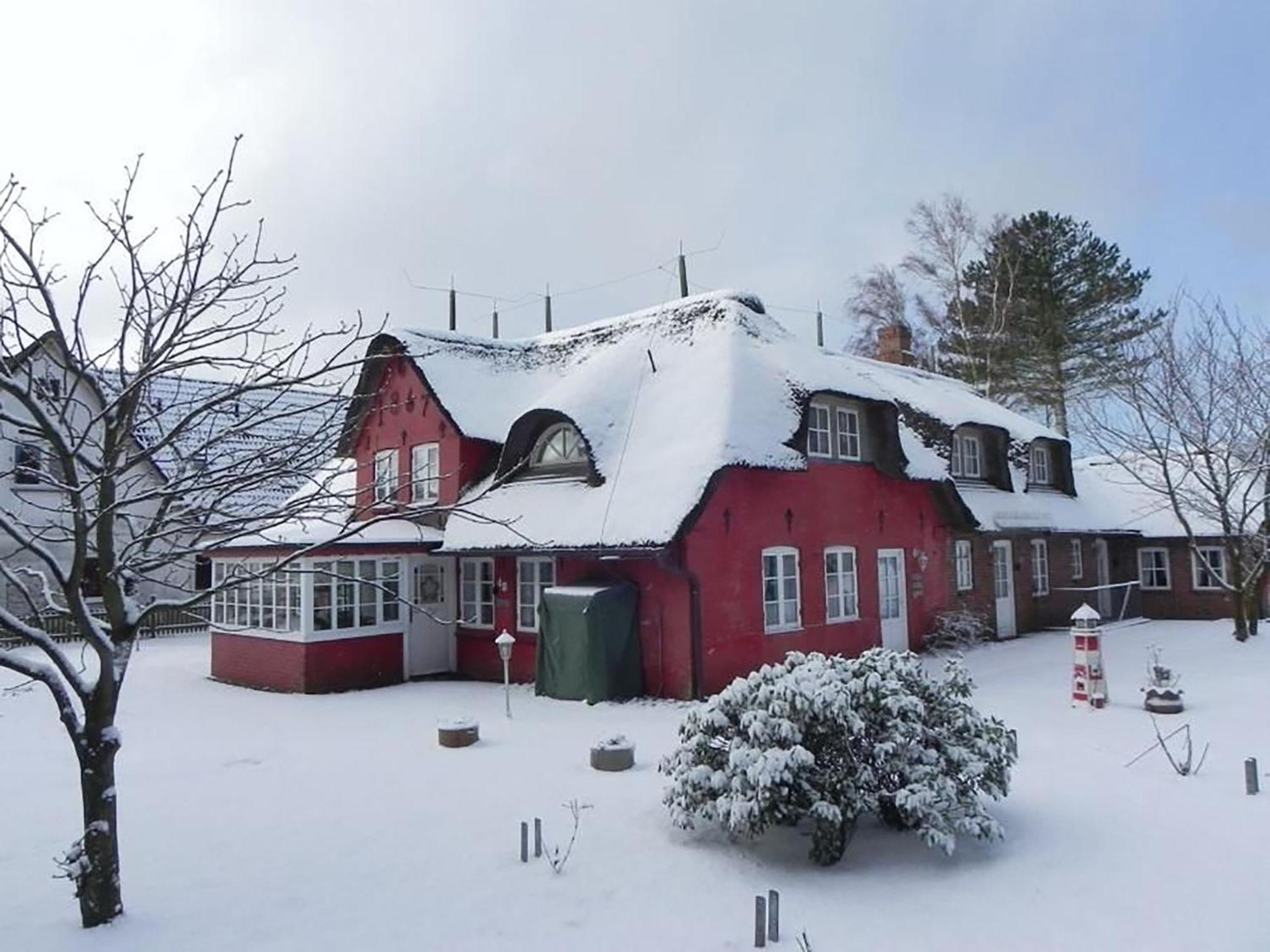 Hues Sanskiin Ferienwohnung *Brombelbei* Suddorf Bagian luar foto